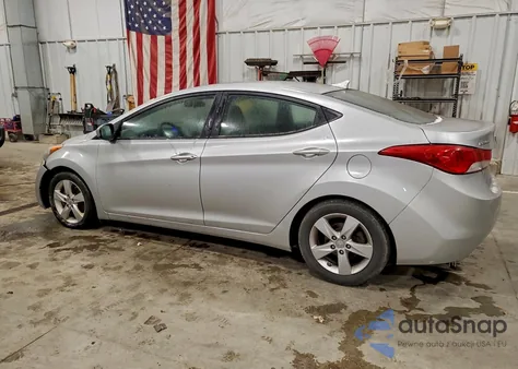2013 Hyundai Elantra Gls из США, поврежденный, VIN 5NPDH4AE3DH242284